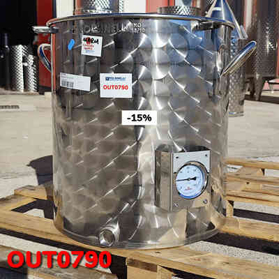 OUTLET - Cuve de brassage Inox 75 L