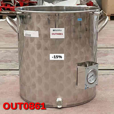 OUTLET - Cuve de brassage Inox 75 L
