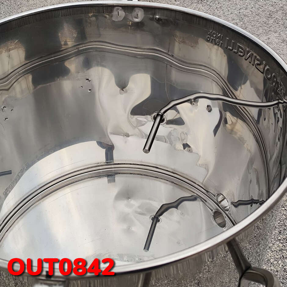 OUTLET - Cuve de production en acier inoxydable 50 L Tri-Clamp