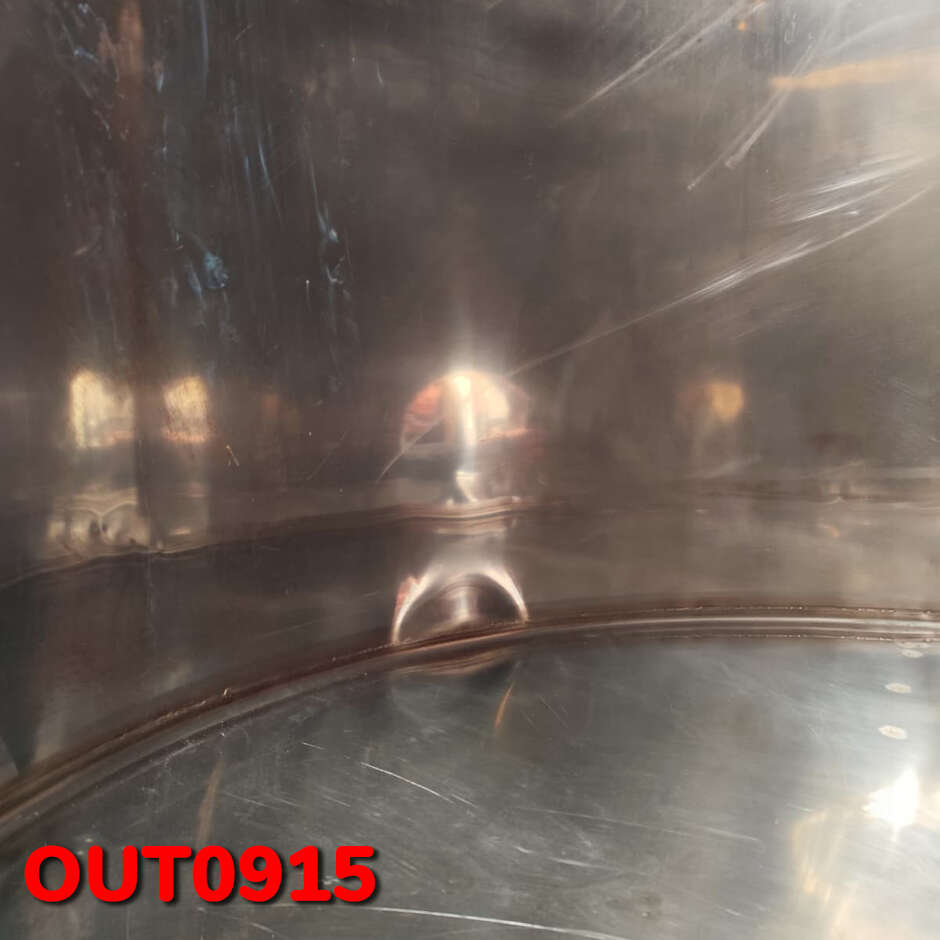 OUTLET - Cuve de Stockage Inox 1000 L Ø1025 avec Trappe de Vidange Ø300