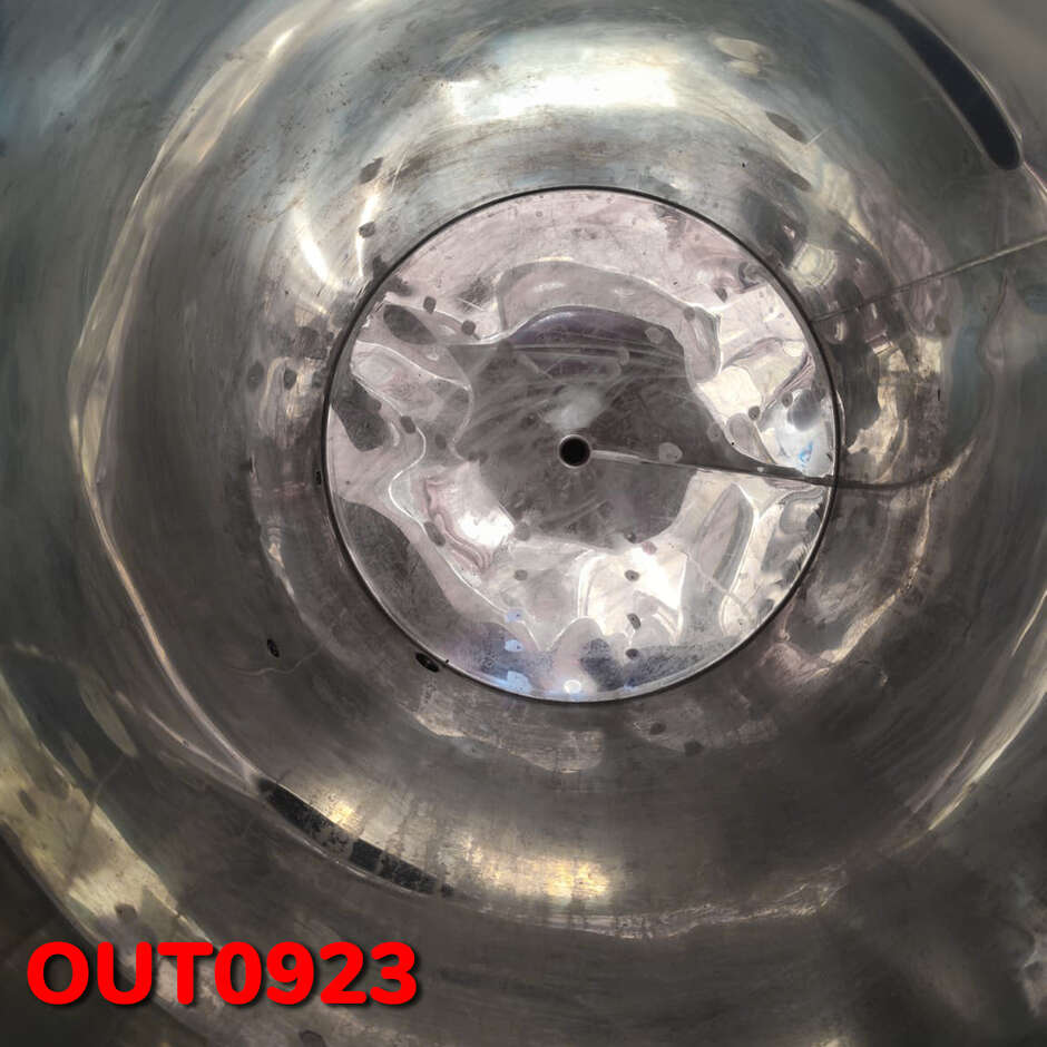 OUTLET - Cuve de stockage inox 1000 L - Ø930 avec pré-réglage à l'azote