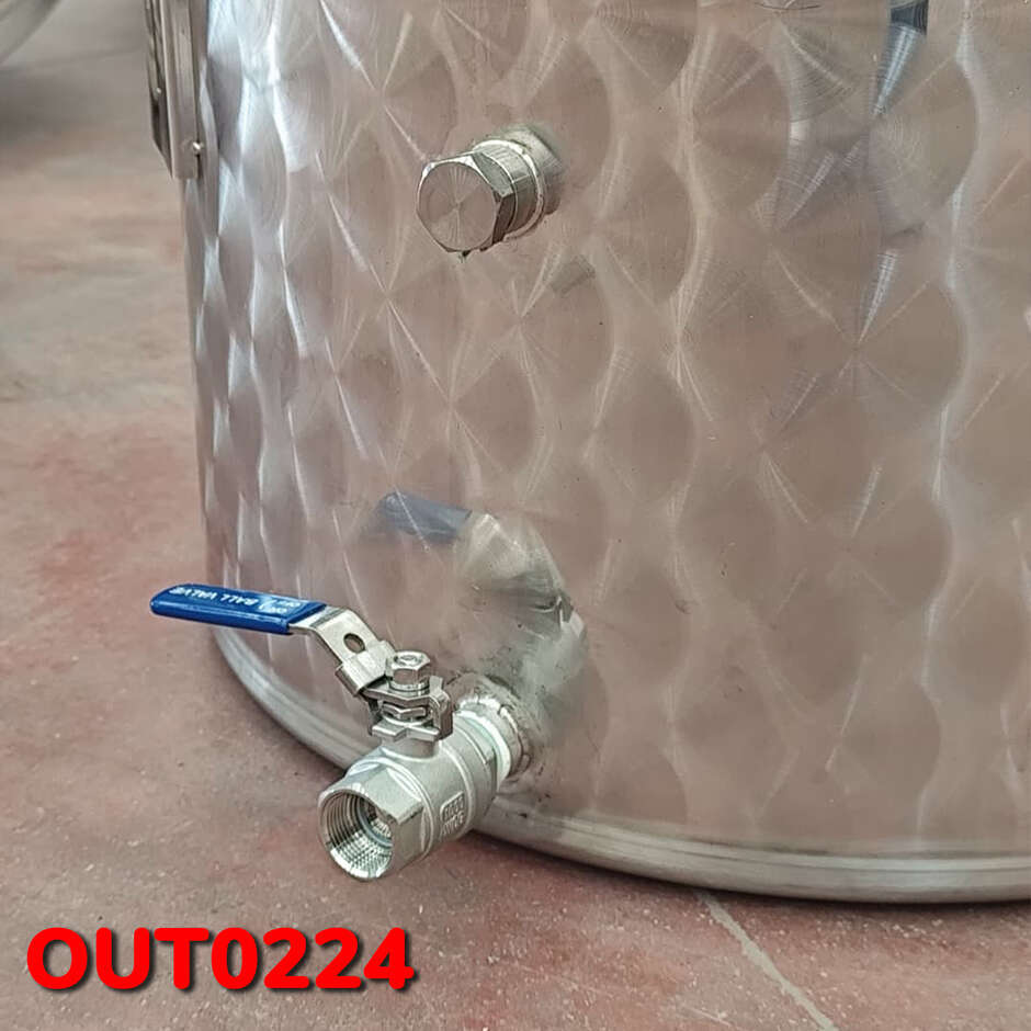 OUTLET - Cuve Inox 100 L avec vanne ¾”
