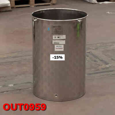 OUTLET - Cuve Inox 100 L