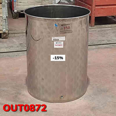 OUTLET - Cuve Inox 150 L