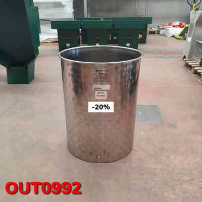 OUTLET - Cuve Inox 150 L