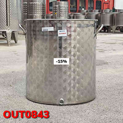 OUTLET - Cuve inox 200 L avec robinet