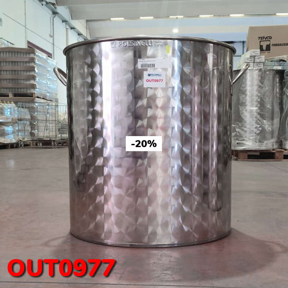 OUTLET - Cuve Inox 200 L
