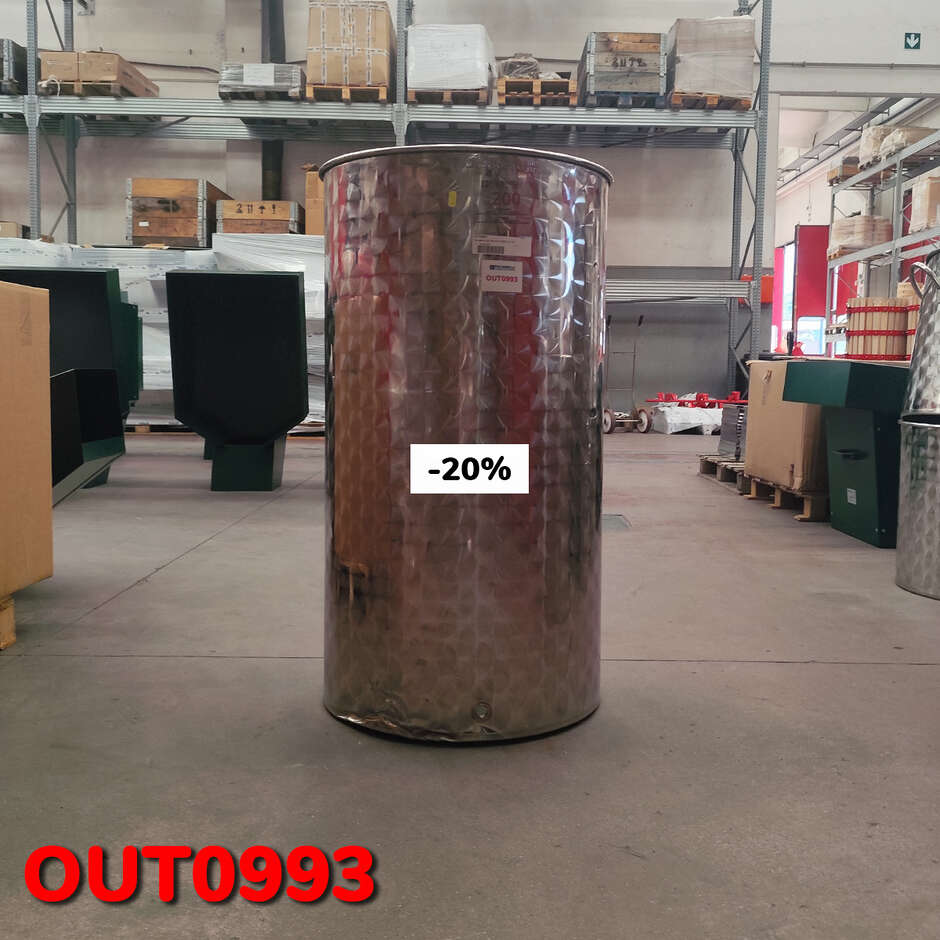 OUTLET - Cuve Inox 200 L