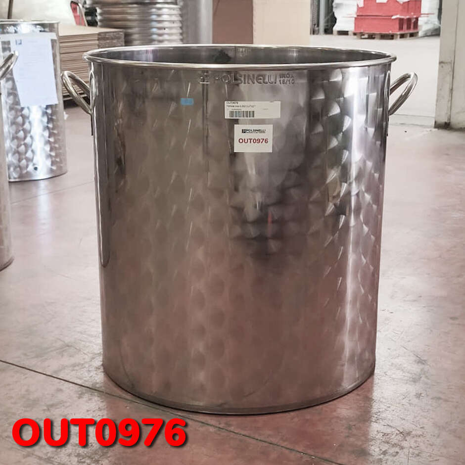 OUTLET - Cuve Inox 200 L