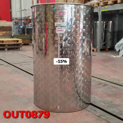 OUTLET - Cuve Inox 300 L