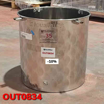 OUTLET - Cuve Inox 35 L