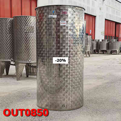 OUTLET - Cuve Inox 380 L