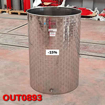 OUTLET - Cuve Inox 400 L