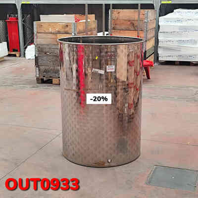 OUTLET - Cuve Inox 500 L