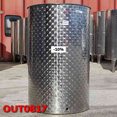 OUTLET - Cuve Inox 600 L