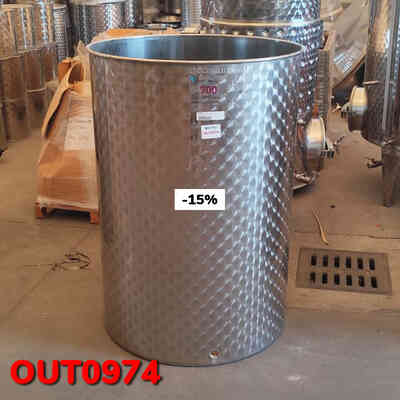 OUTLET - Cuve Inox 700 L