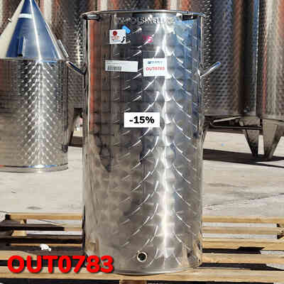OUTLET - Cuve Inox 75 L avec poignées