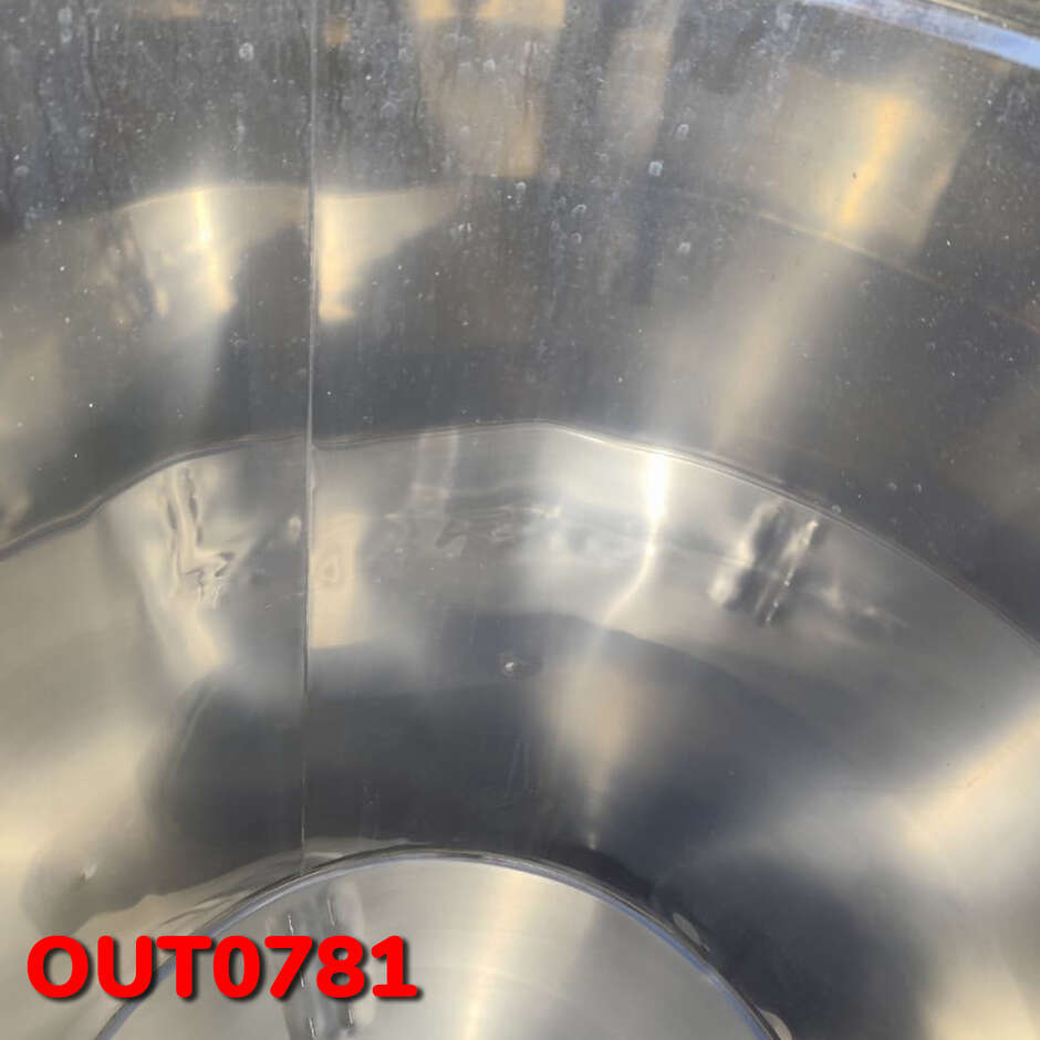 OUTLET - Cuve pour vin tronconique 60° 300 L avec chapeau flottant