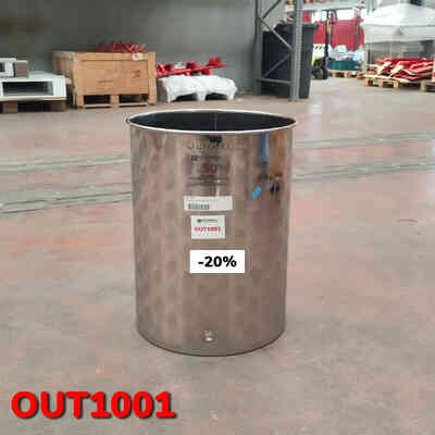 OUTLET - Depósito Inox de 50 L