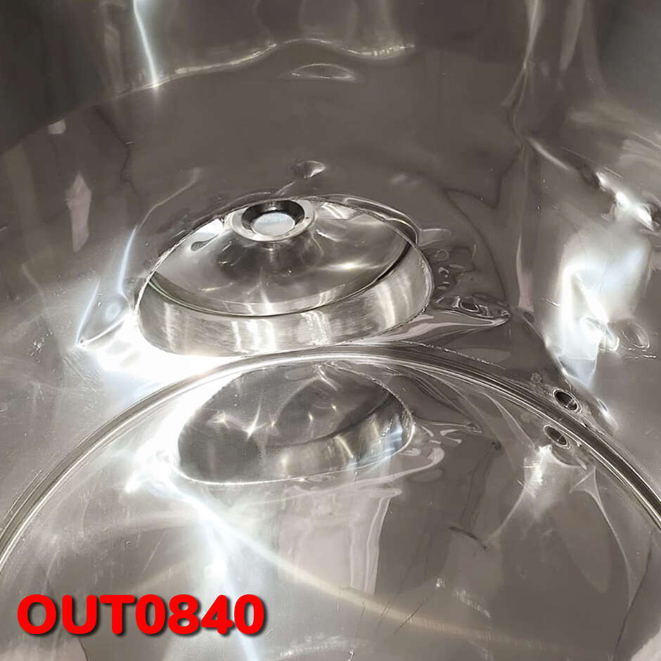 OUTLET - Depósito inox de 500 L con puerta Ø300 mm
