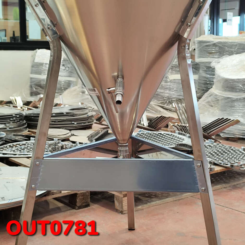 OUTLET - Depósito para aceite tronco cónico 60° 300 L  flotador a aire