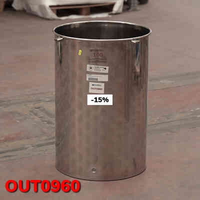 OUTLET - Edelstahlbehälter 100 L