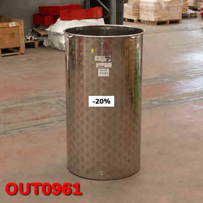OUTLET - Edelstahlbehälter 200 L