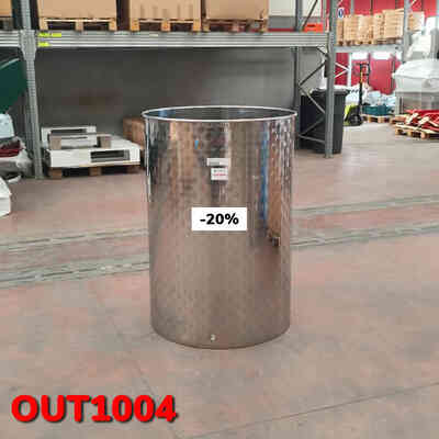 OUTLET - Edelstahlbehälter 400 L