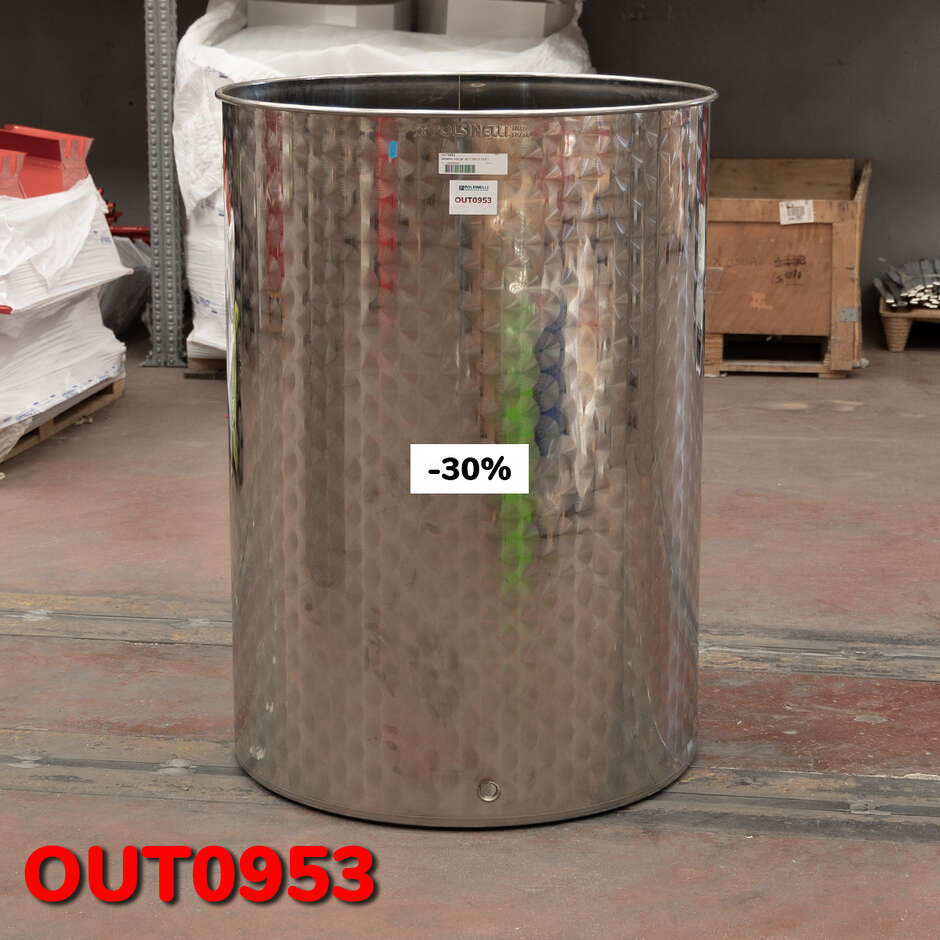 OUTLET - Edelstahlbehälter 500 L