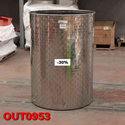 OUTLET - Edelstahlbehälter 500 L