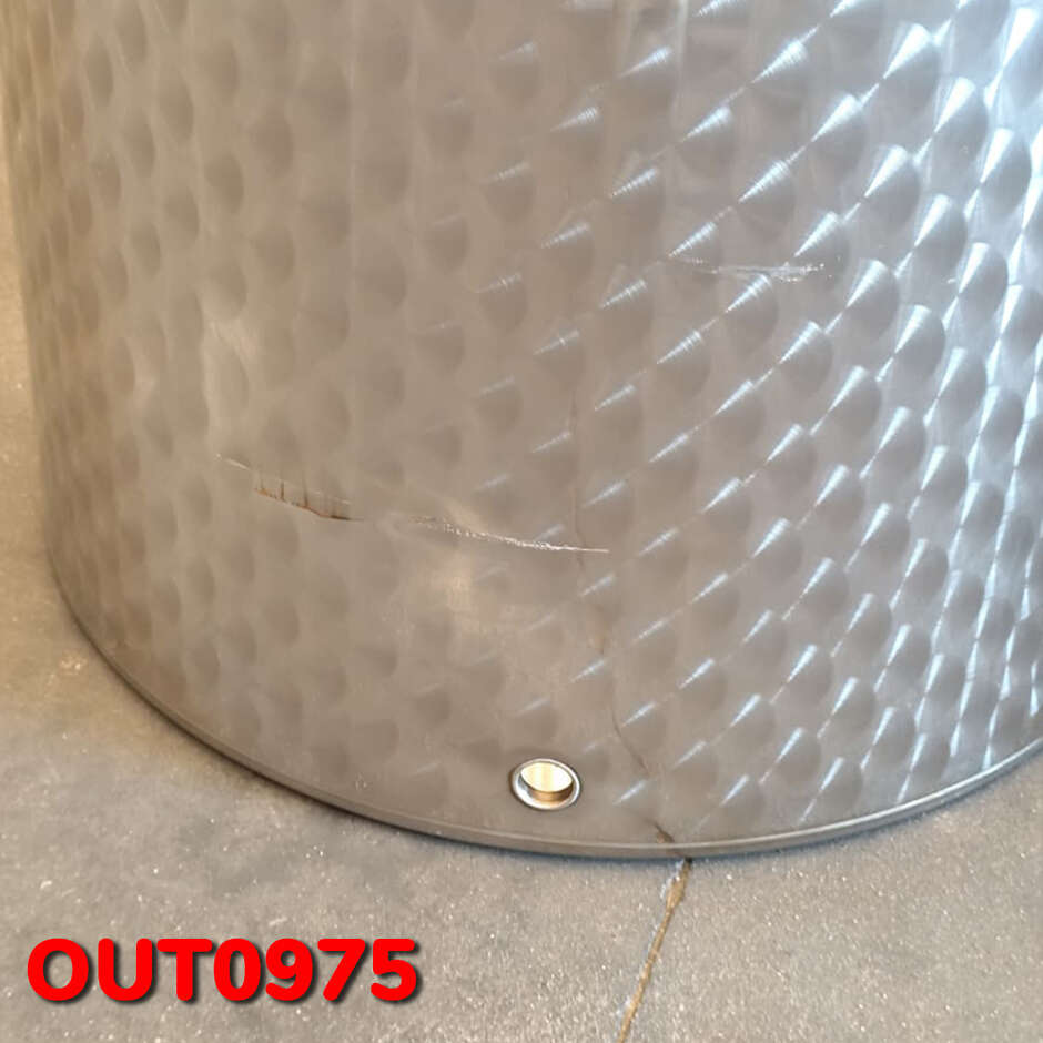 OUTLET - Edelstahlbehälter 700 L