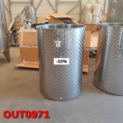 OUTLET - Edelstahlbehälter 700 L