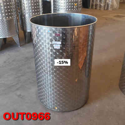 OUTLET - Edelstahlbehälter 700 L