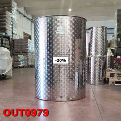 OUTLET - Edelstahlbehälter 700 L