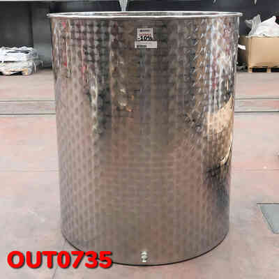 OUTLET - Edelstahlbehälter 1000 L
