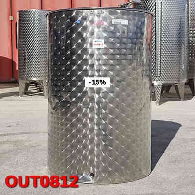 OUTLET - Edelstahlbehälter 400 L