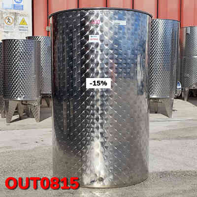 OUTLET - Edelstahlbehälter 600 L