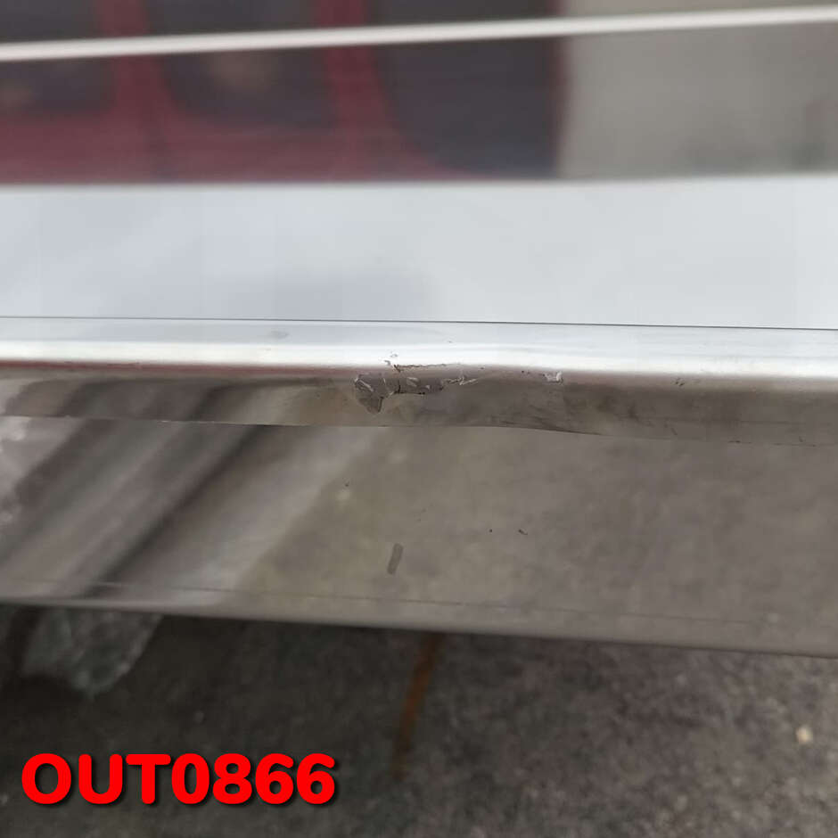 OUTLET - Egouttoir en acier inoxydable 2000x500