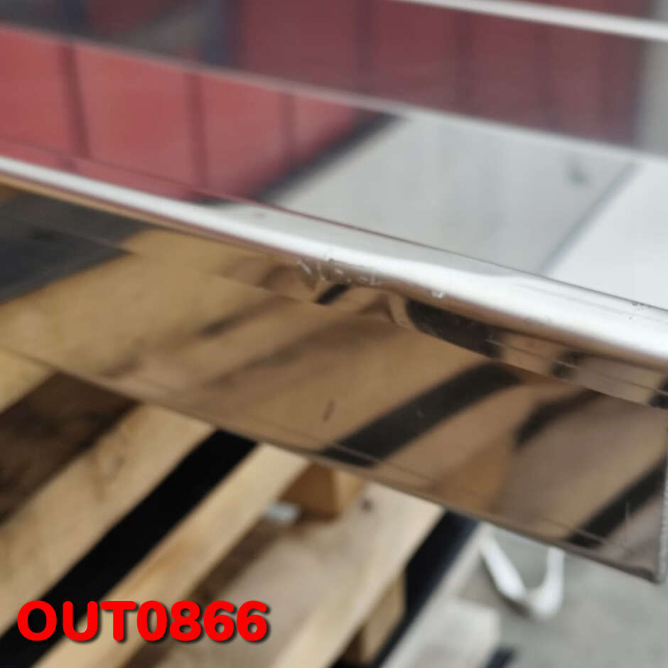 OUTLET - Escurridor de acero inoxidable 2000x500