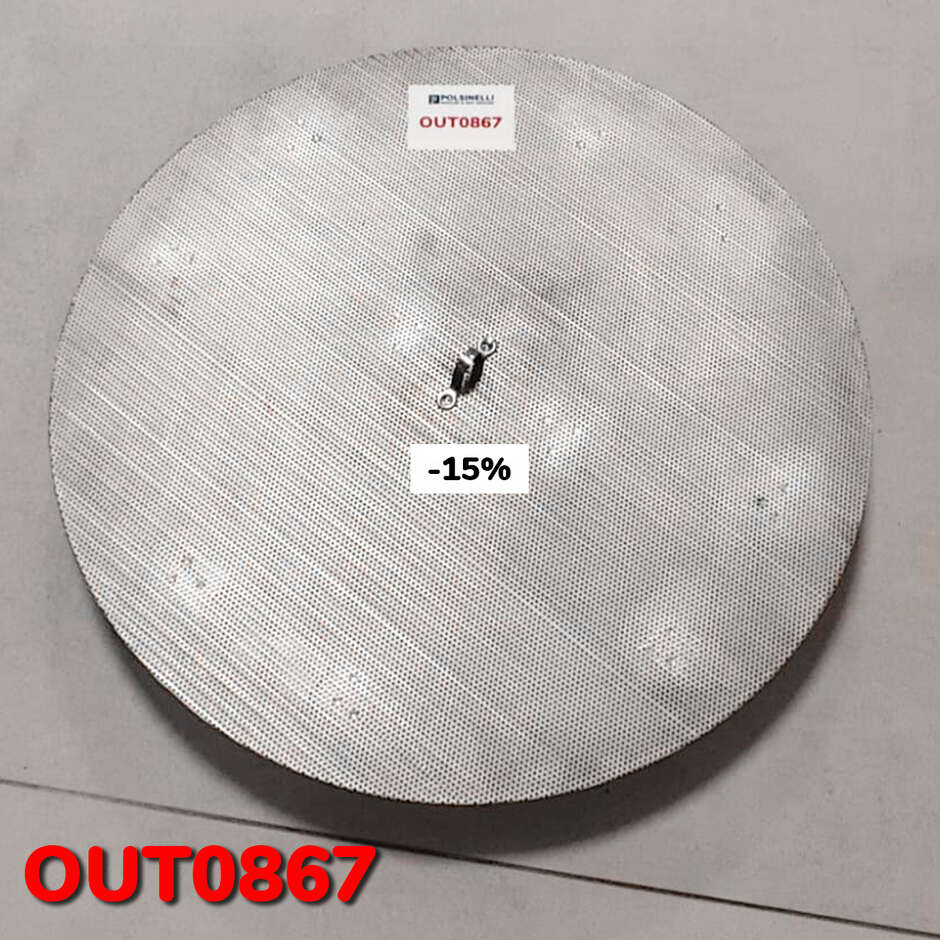 OUTLET - Filtro inox per trebbie ⌀491