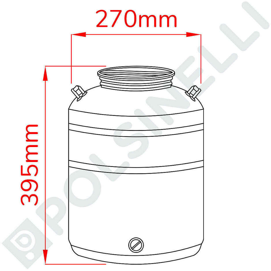 OUTLET - Fusto Europa 20 L