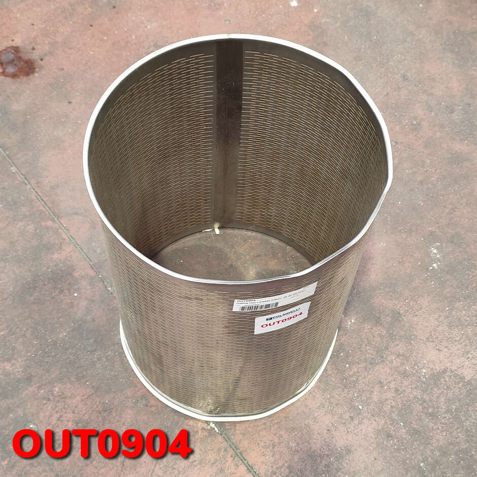 OUTLET - Gaiola em aço inoxidável para prensa pneumática e hidráulica de 40 L