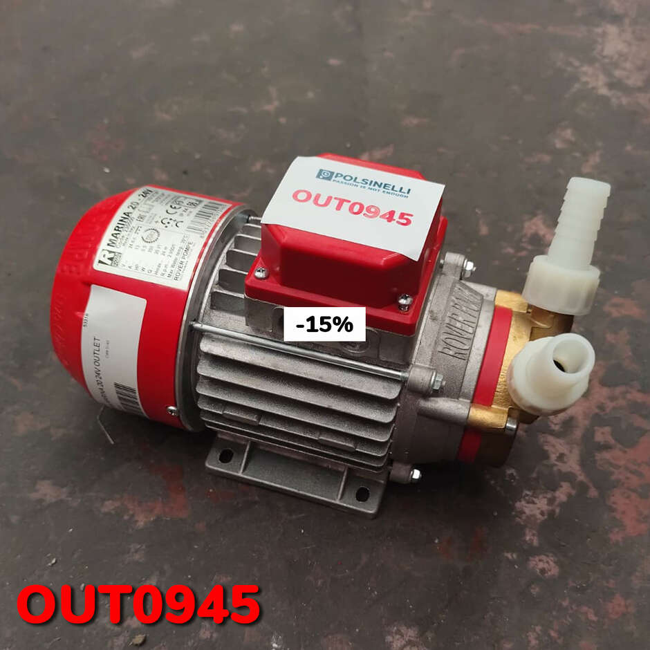 OUTLET - MARINA 20 Electric Pump - 24V