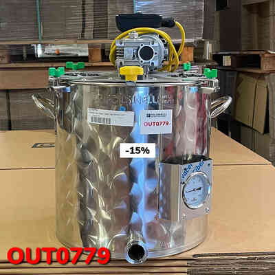 OUTLET - Motorized jam pot Tri-Clamp  35 L