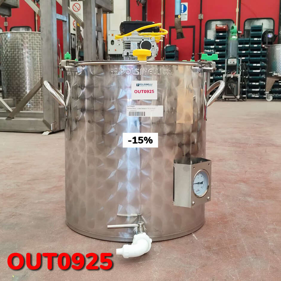 OUTLET - Olla motorizada para marmelada 75 L – USADO
