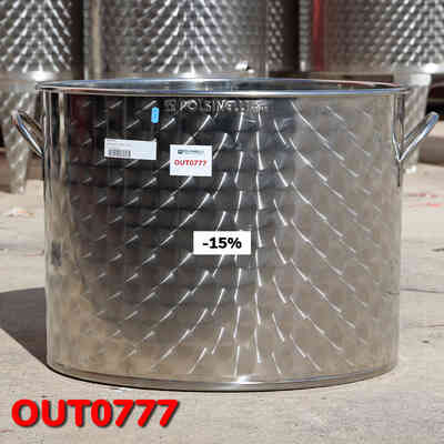 OUTLET - Pentola Inox 150 L