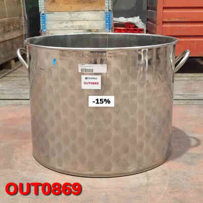 OUTLET - Pentola Inox 150 L