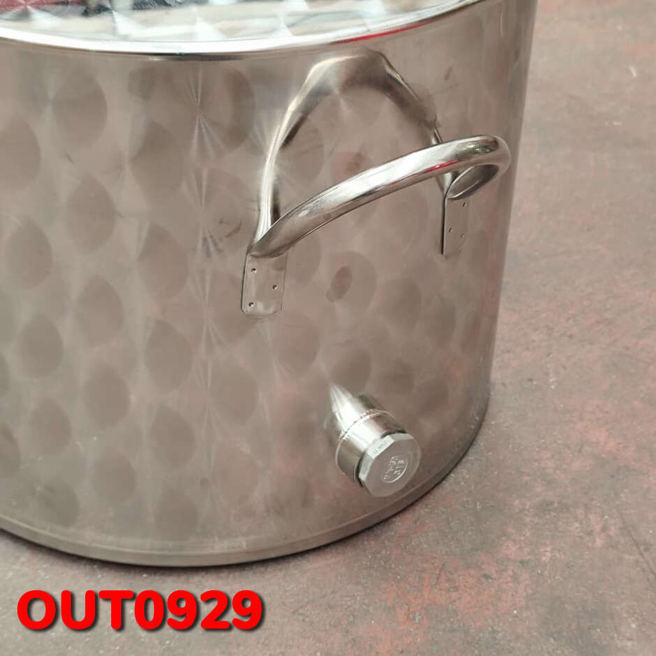 OUTLET - Pentola Inox con rubinetto 50 L