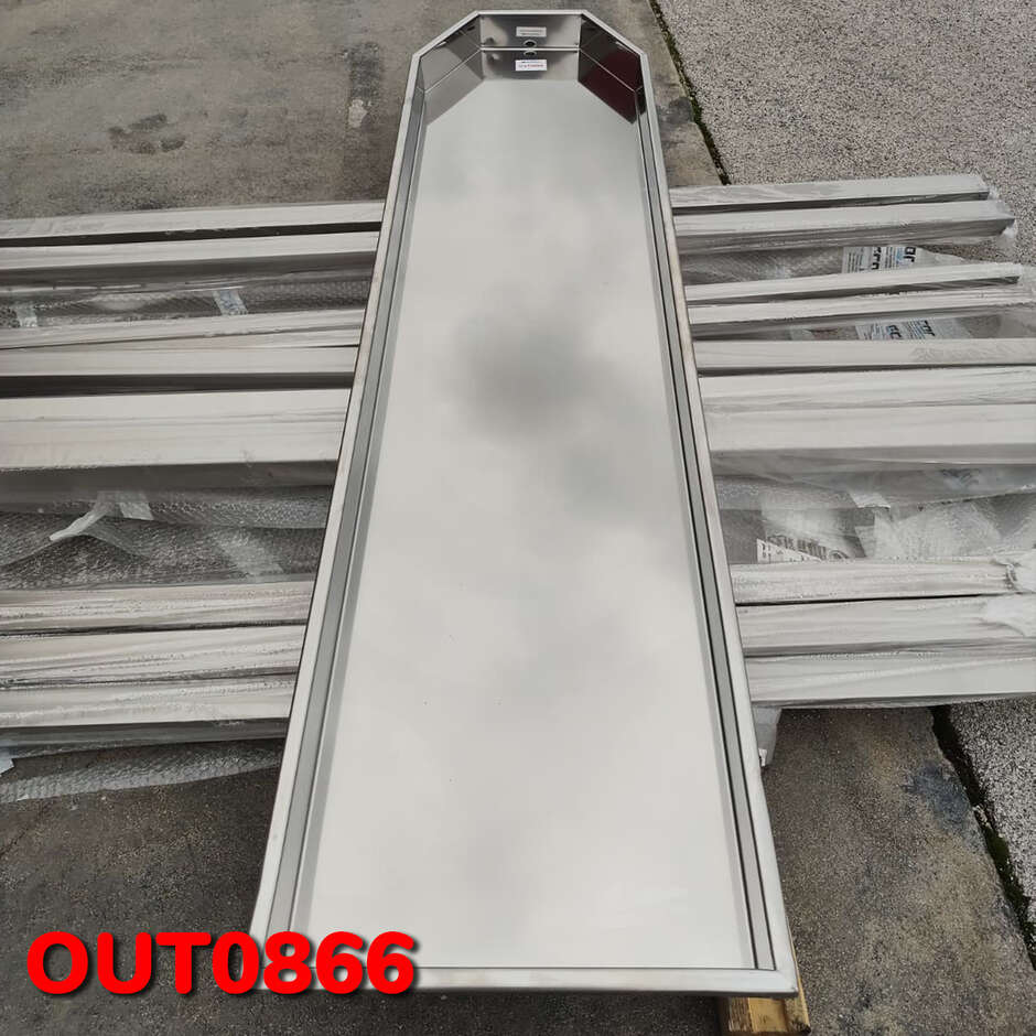 OUTLET - Piano Spersore inox 2000x500