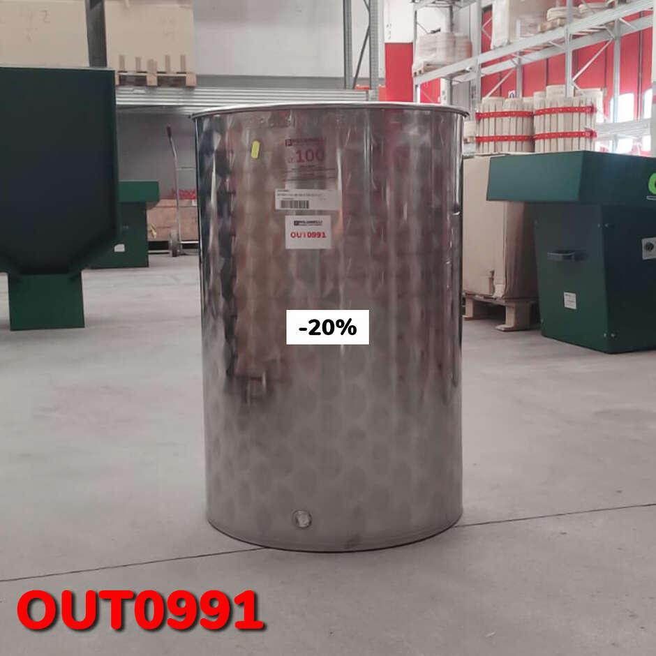 OUTLET - Serbatoio Inox 100 L